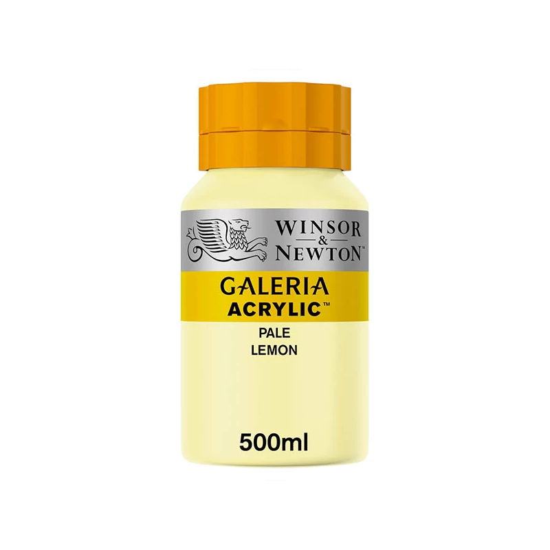 Winsor&Newton Galeria akrilfesték, 500 ml - 434, pale lemon