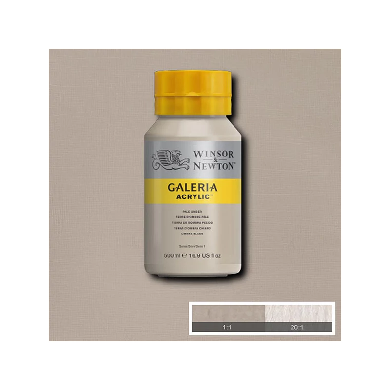 Winsor&Newton Galeria akrilfesték, 500 ml - 438, pale umber