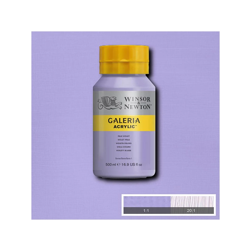 Winsor&Newton Galeria akrilfesték, 500 ml - 444, pale violet