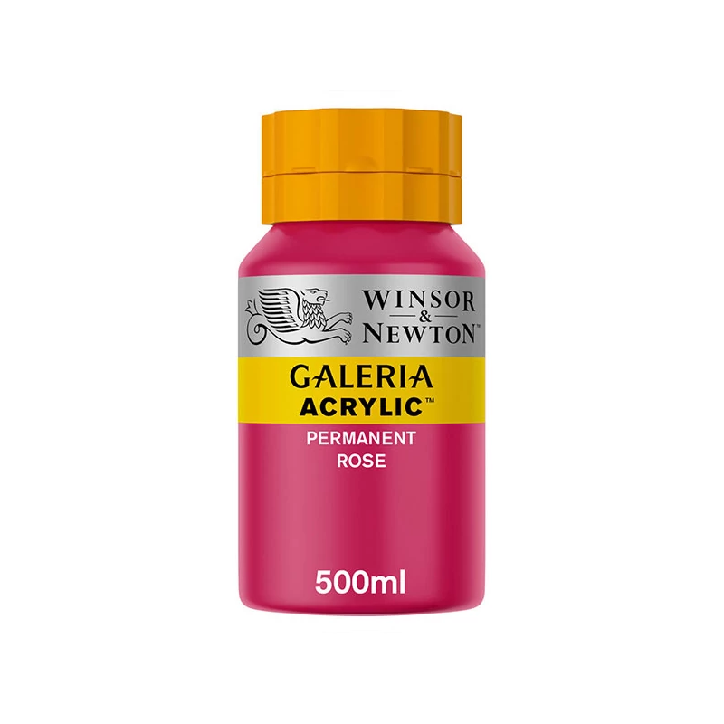 Winsor&Newton Galeria akrilfesték, 500 ml - 502, permanent rose