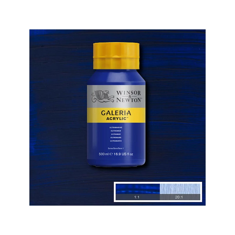 Winsor&Newton Galeria akrilfesték, 500 ml - 660, ultramarine