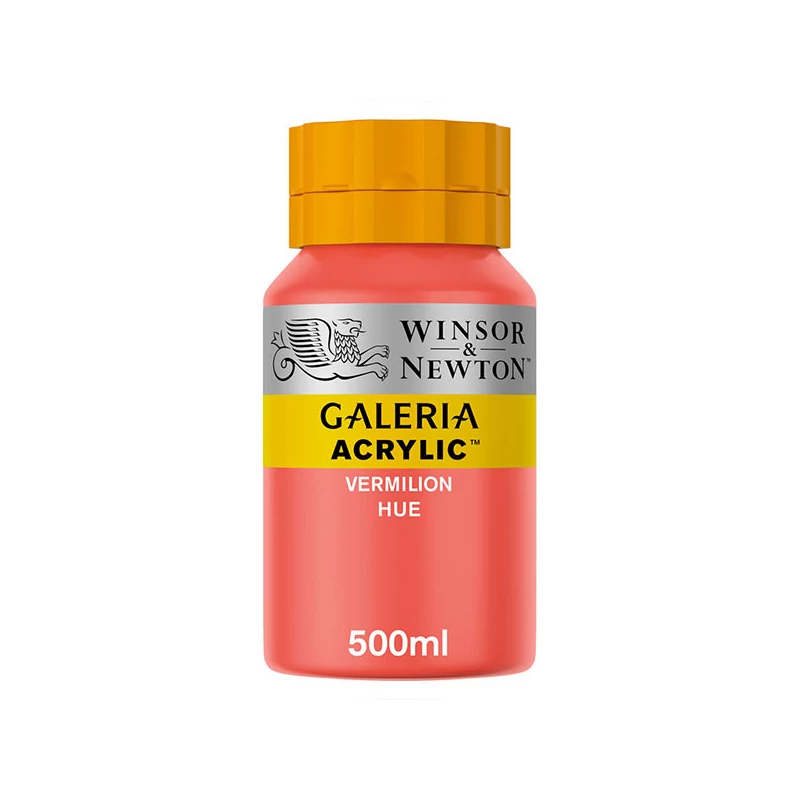 Winsor&Newton Galeria akrilfesték, 500 ml - 682, vermillion hue