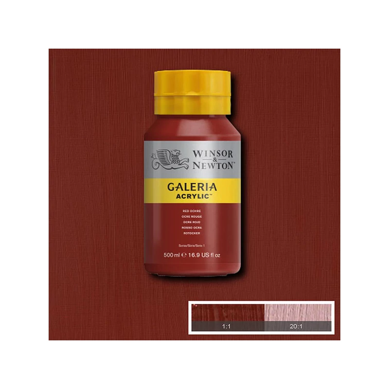 Winsor&Newton Galeria akrilfesték, 500 ml - 564, red ochre