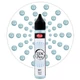 Zen Pen pöttyöző festéktoll, 28 ml - vízkék