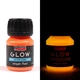 Pentart Glow sötétben világító akrilfesték, 30 ml - narancs