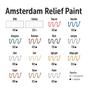 Amsterdam Relief Paint kontúrfesték, nem kiégethető, 20 ml - bronz, 811 Amsterdam Relief Paint kontúrfesték, nem kiégethető, 20 ml - bronz, 811