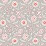 Patchwork anyag - Tilda - Bon Voyage 100254 Birdvine sand Patchwork anyag - Tilda - Bon Voyage 100254 Birdvine sand