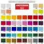 Talens Amsterdam akrilfesték készlet - 48x20 ml Talens Amsterdam akrilfesték készlet - 48x20 ml